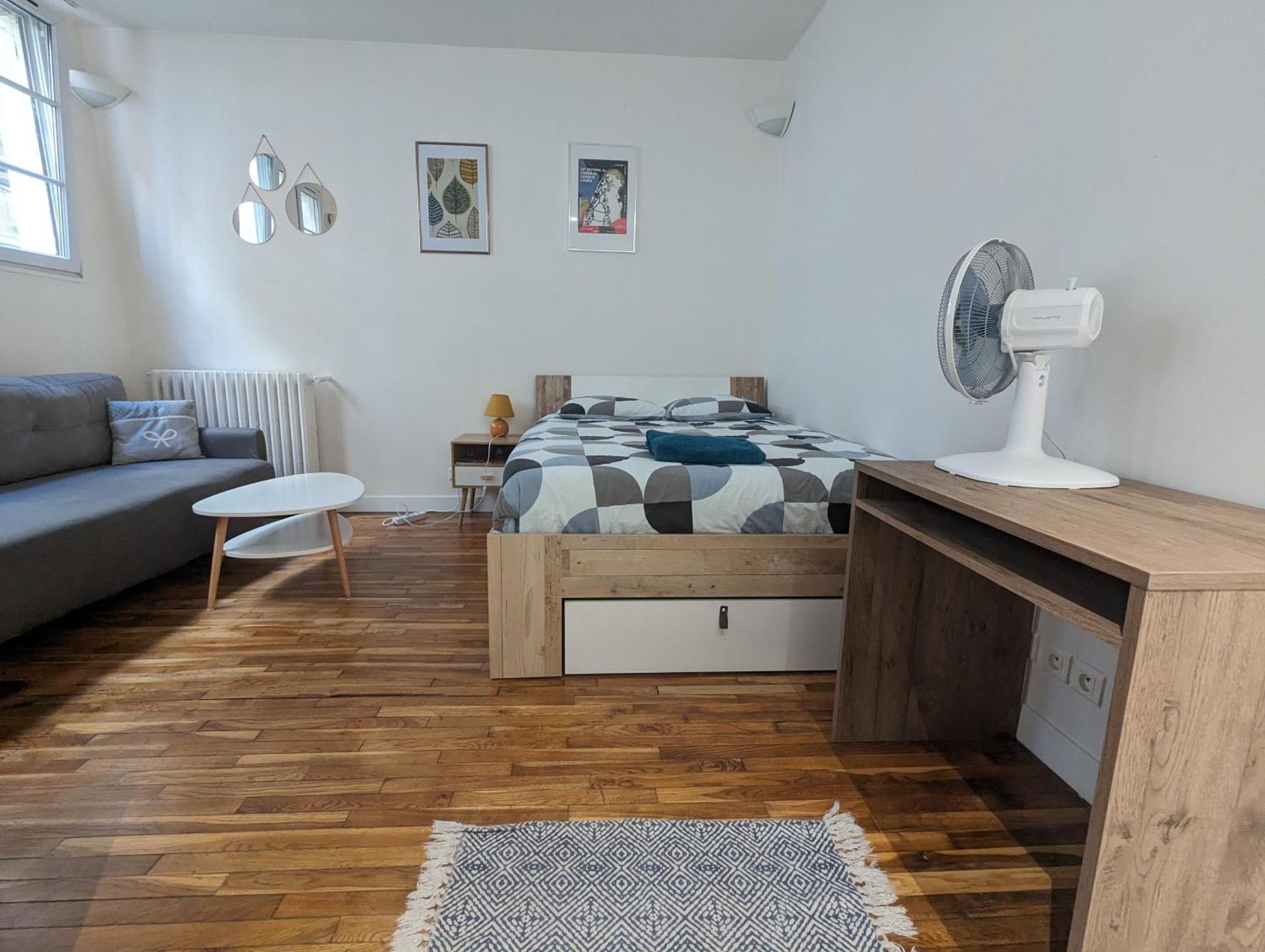 Studio Jaures - Equipped Studio Near Paris With Private Bathroom Montrouge Dış mekan fotoğraf